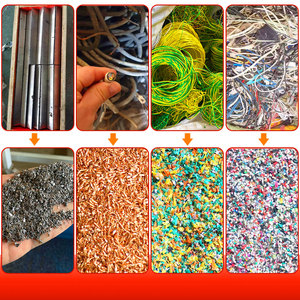 Granuladora de Cable de Cobre ACCE <span class=keywords><strong>Vaner</strong></span>, la Más Popular, Máquina de Reciclaje de Cable de Desecho, Trituradora de Aluminio y Cobre - Product Image 4