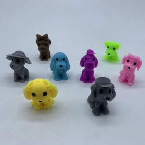 Lovely Stretchy Puppy Dog Squishy Toys TPR Soft Stress Relief Toys Bulk Assorted Mini Party Favors Gifts Birthday for Girls Kids - Product Image 3