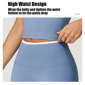 Nouveaux shorts d'été sans couture pour femmes, avec logo personnalisé, effet froncé aux fesses, pour le sport, la gym, le yoga et le cyclisme - Product Image 4