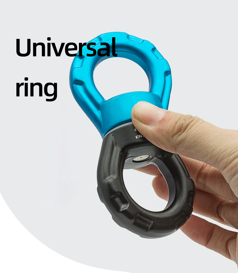 30KN Aviation Aluminum Alloy Rotary Swing Device A6082 Yoga/Hammock