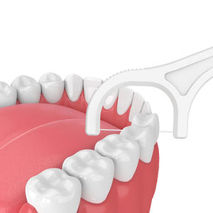 Diş ipi ikiz hattı bireysel sarılmış özel Logo özel etiket OEM sakız bakımı diş temizleme yetişkinler çocuklar için - Product Image 1