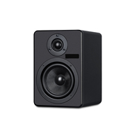 Paire d'enceintes de monitoring actives de 5 pouces, enceintes de studio alimentées pour la production musicale en studio