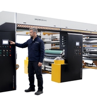Machine de laminage sans solvant à 3 couches, machine de laminage sans solvant haute efficacité pour sacs cadeaux personnalisés de haute qualité