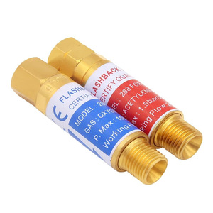 วาล์วนิรภัยสำหรับเชื่อมโลหะ รุ่น Flashback Arrestor 9/16 Oxygen Acetylene Brass Model 288 - Product Image 2