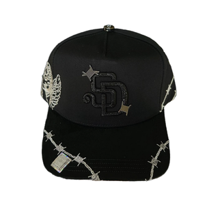 Nueva Gorra de Béisbol Unisex de 5 Paneles, Diseño Vintage con Letras Impresas, Bordado 3D, Ajustable, Deportiva, de Poliéster y Algodón, Estilo Urbano - Product Image 1