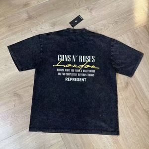 T-shirt imprimé tendance style sombre pour hommes et femmes, collection été 26, polyvalent, de niche, coupe ample - Product Image 4