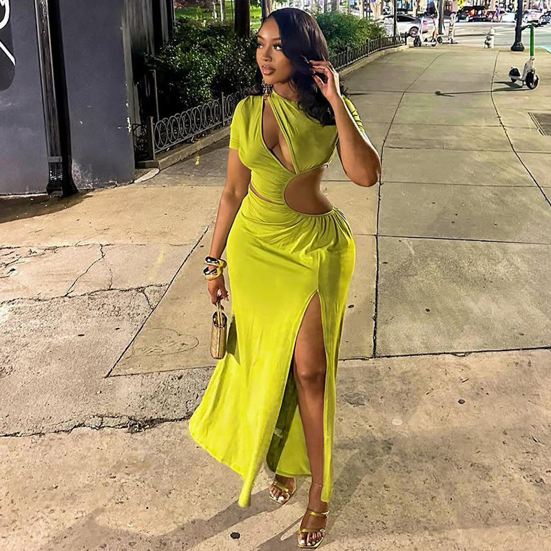 Low Cut Back Maxi Dresses - Stylish & Casual Solutions