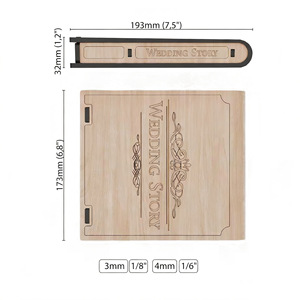 Venta caliente DIY boda decoración madera rompecabezas y marco de fotos hecho a mano madera pared signo-para bodas - Product Image 3