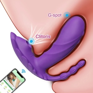 App Sex Toys telecomando per coppie vibratore in Silicone vibratore clitorideo indossabile mutandine Vibrador Dildo per adulti giocattoli sessuali per donna - Product Image 1