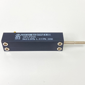 Sakae 13FLP25A 13FLP Series RoHS Stroke 25mm 500,1k,2k,5k,10k 1.5% 0.7% Conductive Plastic Potentiometer 13FLP25A Conductive <b>Pla</b> - Product Image 2