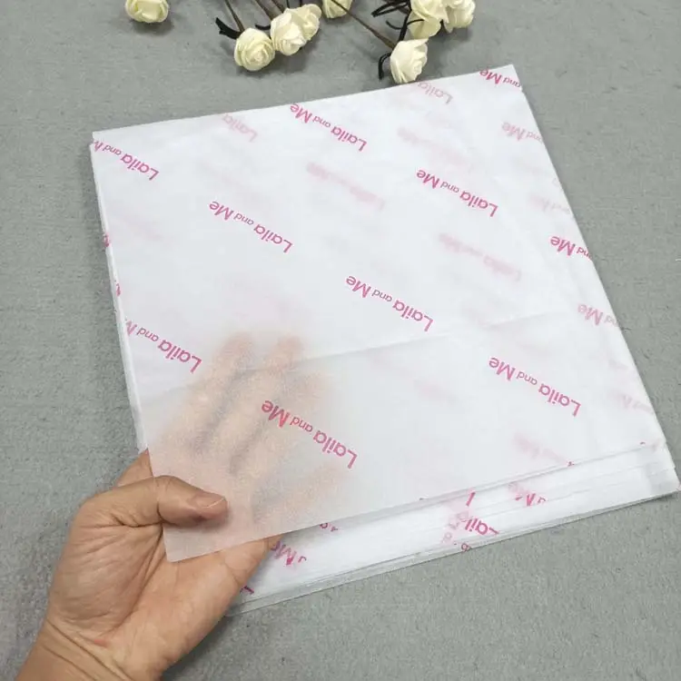 Custom Gedrukt New Design Gift Tissue Papier Inpakpapier Verpakking Kleding T-shirt Tissue Papier