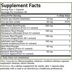 Cápsulas de Desintoxicación Hepática, Suplemento Dietético Natural Sin Gluten de Marca Privada, para Estimular el Metabolismo y Quemar Grasa, Apoyo para Adelgazar - Product Image 3