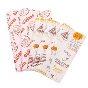 Papel de Envoltura Biodegradable de Alta Calidad Personalizado, Resistente a la Grasa, Apto para Alimentos, con Recubrimiento de PE de una Cara para Pan - Product Image 1