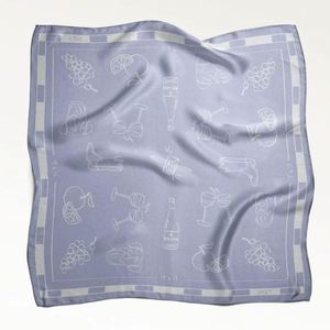 ผ้าพันคอซาตินแบบกำหนดเองได้ พิมพ์โลโก้ ข้อความ ผ้าพันคอสี่เหลี่ยม ผ้าพันคอปักลายดอกไม้ ของชำร่วยงานปาร์ตี้สละโสด อุปกรณ์เสริมสำหรับกลุ่ม - Product Image 1