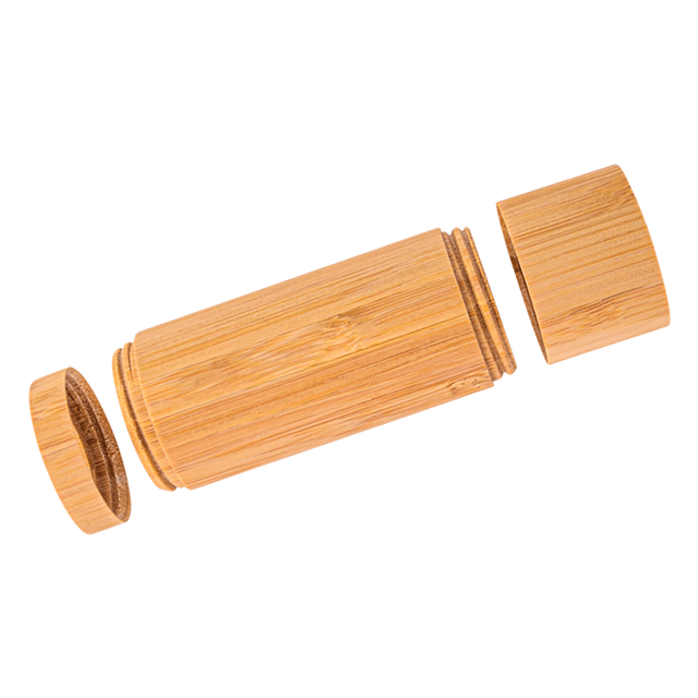 Bamboo Refillable 6g 25g 35g 50g 75g 30ml Eco Friendly Refill Push up Empty Round Deodorant Stick Tube Container Packaging