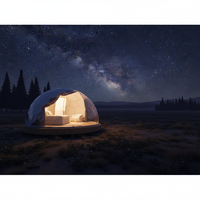 Tentes Camping Outdoor Heavy Duty House pour Living Igloo Dome Zome Dometents
