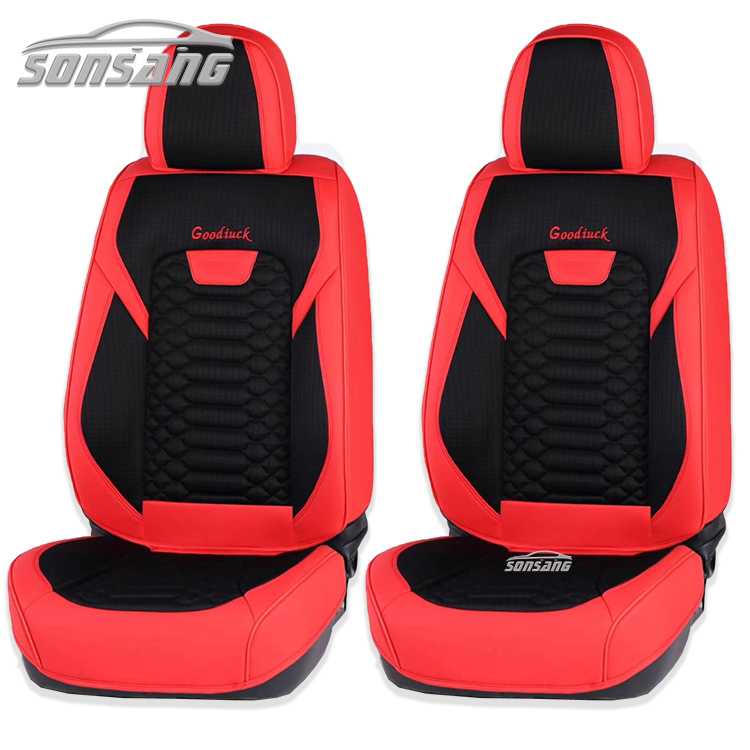 Чехол на сиденье автомобиля SONSANG 5d, Универсальный Полный комплект, кожаный чехол на сиденье автомобиля на 5 мест