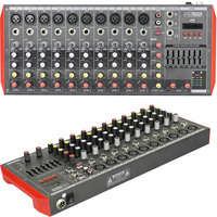 Console de mixage DJ Karaoké Studio Scène YAMAH MG12 12 canaux avec carte son USB, alimentation fantôme 48V, égaliseur 7 bandes, XLR et jack 6,35 mm