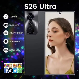 สมาร์ทโฟน <span class=keywords><strong>S26</strong></span> Ultra 5G ขายส่ง กล้องความละเอียดสูง 108MP หน้าจอ 7.3 นิ้ว Deca Core 16GB+1TB ระบบ Android - Product Image 4