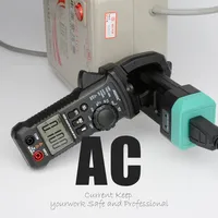 Harga Terbaik Mestek CM81 6000 Counts Heavy Duty 200A AC MINI 1.2 inci (30mm) Open Jaw Clamp Meter High Voltage Clamp Meter