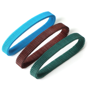 <span class=keywords><strong>Bracelet</strong></span> pour homme tendance multicolore arc-en-ciel marron <span class=keywords><strong>bleu</strong></span> or, <span class=keywords><strong>bracelet</strong></span> extensible en acier inoxydable fait main, <span class=keywords><strong>bracelet</strong></span> à breloques - Product Image 1