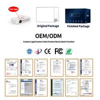 Proyector Inteligente Ultrafino Toumei V6, WIFI de Doble Banda, Proyector de Cine en Casa Integrado, Suministro de Fábrica, OEM, ODM, Venta al por Mayor B2B