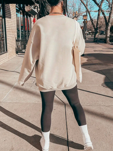 Sweat à capuche pour <span class=keywords><strong>femme</strong></span>, style vintage décontracté, tissé, respirant, doublé pour l'hiver, avec motif chrétien Yeshua et verset biblique sur le devant - Product Image 4