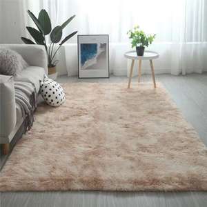Tapis <span class=keywords><strong>de</strong></span> luxe léger <span class=keywords><strong>de</strong></span> style moderne minimaliste tie dye dégradé chambre à coucher salon <span class=keywords><strong>baie</strong></span> vitrée antidérapant résistant à l'usure - Product Image 5
