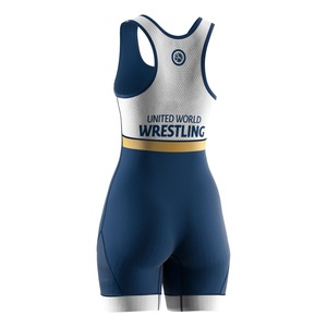 Traje de Lucha Libre para Mujer, Tejido Elástico Transpirable, Logotipo Personalizado, Costuras Planas, Ropa de Entrenamiento de Grappling - Product Image 6