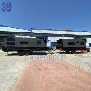 CAMPTRL Fourgonnette de camping à toit relevable avec plateforme de couchage, <span class=keywords><strong>auvent</strong></span>, toilettes portables, véhicule <span class=keywords><strong>pour</strong></span> escapades de week-end - Product Image 5