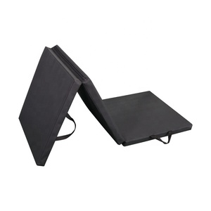 Tapis de <span class=keywords><strong>gymnastique</strong></span> de Fitness à trois volets 5cm d'épaisseur PVC/toile tapis de <span class=keywords><strong>gymnastique</strong></span> d'aérobic d'exercice de Sport pour des utilisations de <span class=keywords><strong>gymnastique</strong></span> et de Sport - Product Image 1