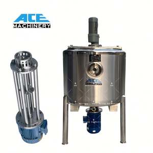 Mezclador Agitador de Jabón Líquido de 500L con Motor de Fresado, Rodamiento y Engranaje para Tanque de Mezcla de Champú y Gel de Ducha - Product Image 3