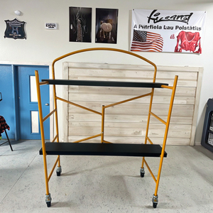 Mini <span class=keywords><strong>andamio</strong></span> de acero portátil emitido por la fábrica para proyectos de bricolaje pintura interior plegable <span class=keywords><strong>andamio</strong></span> plano ventajas de seguridad - Product Image 1