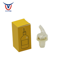 Verseur de bouteille LED clignotant avec bouchon doseur, cadeau portable pour barman, idéal pour bar à domicile, vins et spiritueux