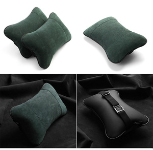 หมอนรองคอในรถยนต์ผ้านิ่มระบายอากาศได้ดีนุ่มหรูหราออกแบบได้ตามต้องการ - Product Image 5