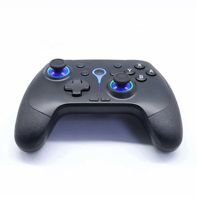 Wireless Controller for Nintendo Switch/P4/P3/PC/Android/iOS with Hall Effect Joystick 6 Axis Gyro Macro Dual Vibration Gamepad