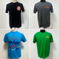 T-shirt décontracté en polyester/coton tricoté Graphique personnalisé T-shirt de service OEM pour hommes Créez votre propre marque de vêtements
