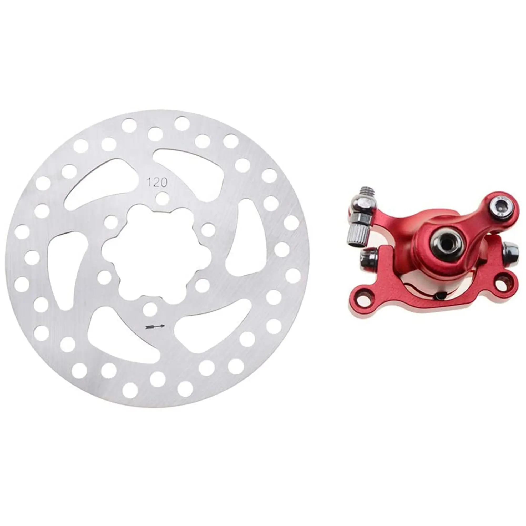 GOOFIT 120mm Scheiben rotor bremse vorne hinten Motorrad bremssattel Ersatz für MBX10 MBX11 Mini Dirt Bike 43cc 47cc 49cc Pock