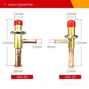 R134a <span class=keywords><strong>R22</strong></span> R407C R404A cuivre et laiton unité de condensation pièces de réfrigération décharge de gaz chaud vanne de dérivation hydraulique - Product Image 5