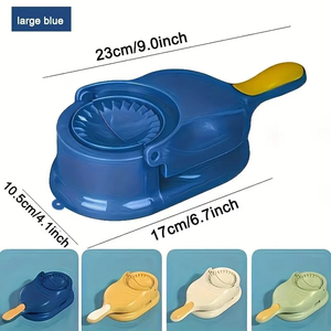 Wholesale 2 In1 Dumpling Maker DIY Kit Wrapper Presser Dough Pressing for <b>Home</b> Cooking Skin Molder Machine Kitchen <b>Gadgets</b> - Product Image 2