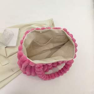 Bolsos de Mano de Invierno para Niñas, de Felpa Suave, Duraderos, de Gran Capacidad, ZGBROTHERS YR13093, Venta al por Mayor - Product Image 4