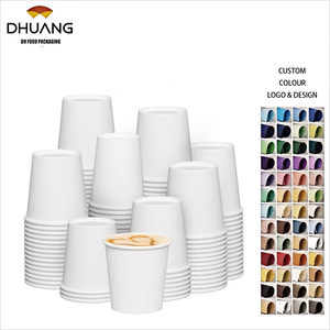 Vasos Desechables Personalizados con Logotipo para Cafeterías, Restaurantes y Lugares de Trabajo, Aptos para Bebidas Calientes y Frías, Versátiles para Uso Diario - Product Image 1