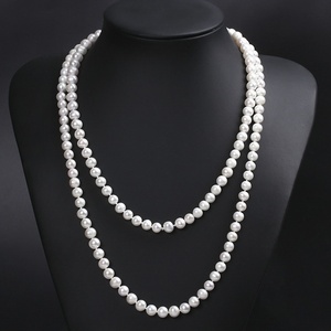 <span class=keywords><strong>Guirlande</strong></span> de perles en plastique de 8 mm x 10 m pour la fabrication de bijoux, les centres de table floraux, les décorations de mariage, les décorations de Noël - Product Image 4