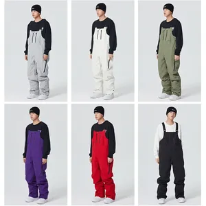 Pantalones de nieve 2025 <span class=keywords><strong>invierno</strong></span> impermeable <span class=keywords><strong>mujer</strong></span> esquí monos nuevo al aire libre <span class=keywords><strong>montaña</strong></span> hombre Snowboard monos deportes <span class=keywords><strong>mujer</strong></span> nieve Pantalones - Product Image 6