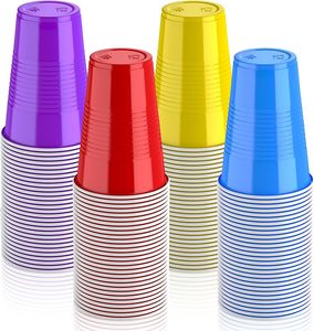 L'usine propose des gobelets en plastique PP personnalisés de 12 oz en gros, adaptés aux fêtes et aux rassemblements - Product Image 1
