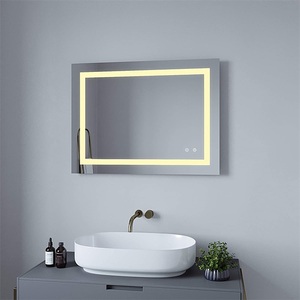 <span class=keywords><strong>Miroir</strong></span> <span class=keywords><strong>de</strong></span> <span class=keywords><strong>salle</strong></span> <span class=keywords><strong>de</strong></span> <span class=keywords><strong>bain</strong></span> intelligent avec <span class=keywords><strong>éclairage</strong></span> LED anti-buée, horloge et fonction <span class=keywords><strong>de</strong></span> température - Product Image 1