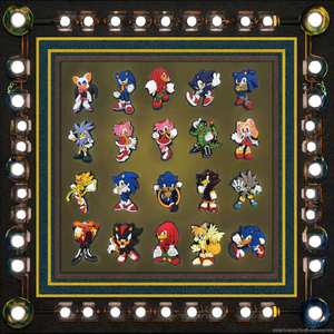 Custom Sonic PVC Cartoon Clog <b>Shoe</b> Charms <b>Soft</b> Decorative Button for DIY Gifts New Product for <b>Shoe</b> Decorations Vietnamese Brand - Product Image 2