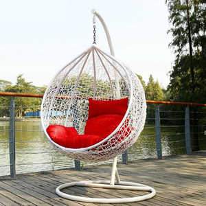 Patio Swing Porch Balcony Outdoor Hanging Rattan Double <strong>Egg</strong> Garden Patio Swing Hanging <strong>Chair</strong> <strong>Out</strong> <strong>Door</strong> Indoor Garden Furniture - Product Image 6