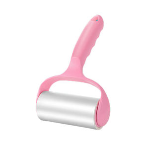 Lint Roller With Strong Adhesive For Clothes Pink Handle Replacement Paper Roll - Product Image 3
