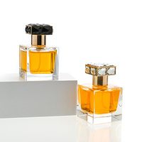 Best-seller - Flacon de parfum transparent avec logo personnalisé et boîte - 30 ml, 50 ml, 100 ml - Emballage de parfum de luxe